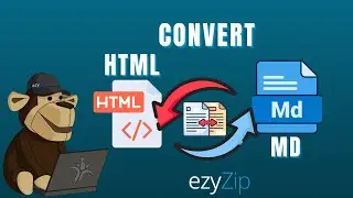📄 How to Convert HTML to MD Online Free | No Software Installation Required