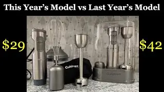 Review of Costco's Cuisinart Stick Blender: Comparison of Last Year's at $42 vs This Year's at $29