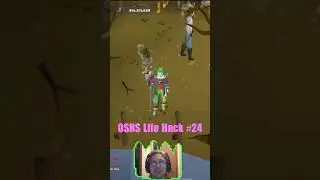 OSRS Life Hack 24! Canoe Stations! #gaming #osrs #shorts