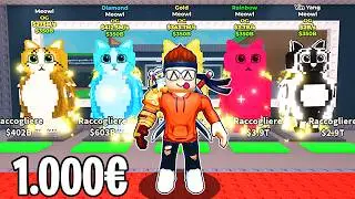 Account da 1€ Vs Account da 1.000€ su Roblox Steal a Brainrot!!