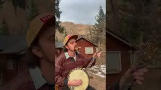death train jam #banjo #train #music