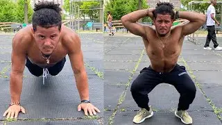 200 Push ups and 200 Squats in 10 Minutes Challenge - Mike | That's Good Money