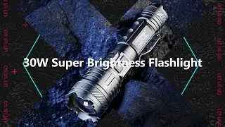 Garberiel 50W Flashlight - 1000-1200 Lumens for Every Adventure!