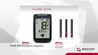 Велокомп'ютер Sigma PURE GPS огляд функцій