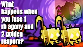 What happens when you fuse 1 rb blurred agony and 2 gold grim reapers? PET SIM X HALLOWVEMBER UPDATE