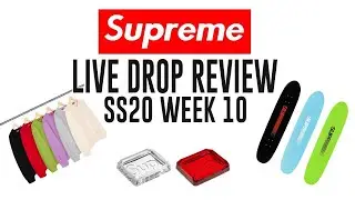 Supreme SS20 Week 10 Droplist LIVE review | More Box Logos and Motion Logos!