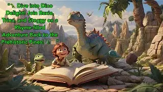 Dinosaur Delight Rhyme Fun & Educational Poem for Kids |@toyorbabytv   #Dinosaurs #kidsPoetry