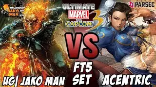 UMVC3 Parsec FT5 Set - UG| Jako Man VS Acentric
