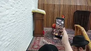 תפילת ערבית עם הרבי שליט