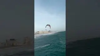 Kiteboarding Board off Kiteloop, Jason