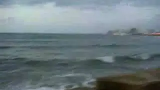 Call to prayer on the Beach in the Yafo port, Israel