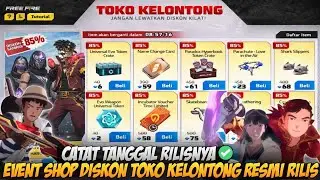 TANGGAL RILIS TOKO KELONTONG F - BOCORAN FF, TOKO KELONTONG RESMI RILIS, MYSTERY SHOP RAMADHAN FF