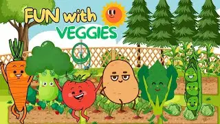 Veggie Adventure! Fun and Learning with Animated Veggies for Kids 🌽🥕