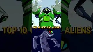 10 Useless Aliens Of Ben Tennyson #omnitrix #benten #alienx #ghostfreak #cartoon
