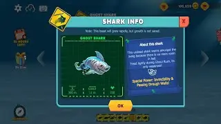 Ghost shark level 10 hungry shark evolution #2