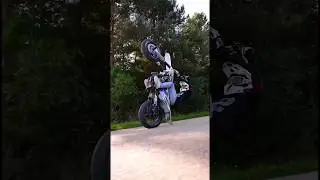4K SCRAAP 😮&zwj;💨#wheelie #supermoto #bike #scrap #ktm #supermot