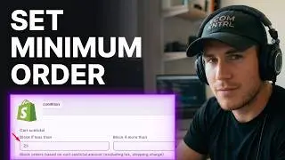How to Set a Minimum Order Price Shopify (2026) | Checkout Rules