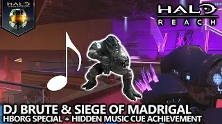 Halo Reach - DJ Brute & Siege of Madrigal Easter Eggs - HBO Special & Play Us a Sad Song, Claude
