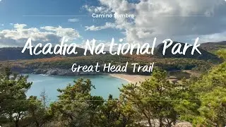 Acadia National Park in Maine - Great Head Trail [4K]