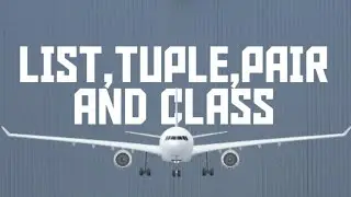 12th COMPUTER SCIENCE CHAPTER 2 LIST,TUPLE,PAIRS AND CLASS