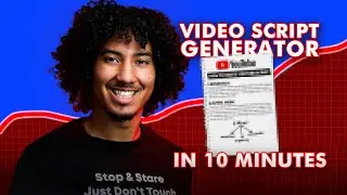I Made A Video Script Generator In 10 Minutes Using ChatGPT