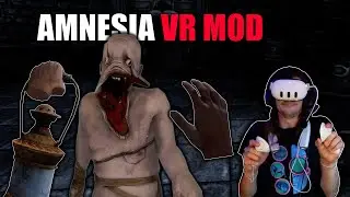 Этот ремейк Amnesia VR просто УЖАСАЕТ... | Мод Dark Descent
