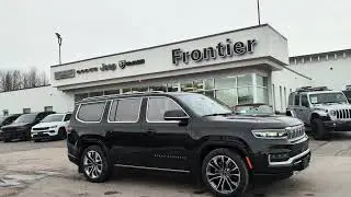 2022 Grand Wagoneer Series III - Diamond Black Crystal Pearl - Stock S8725A