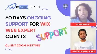 60 Days Ongoing Support for Wix Web Expert Clients | Wix Web Design Services