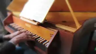 Bach - WTK 846: Praeludium and Fuge in C Major (spinet)