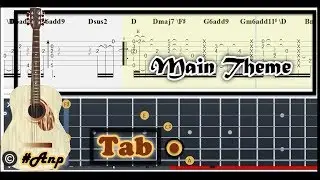 Guitar Tab - Main Theme (Kung-Fu Master) OST Fingerstyle Tutorial Sheet Lesson #Anp