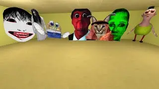 Scary Horror Freddy All Nextbots  Chase Me In Liminal Hotel !! Garry's Mod