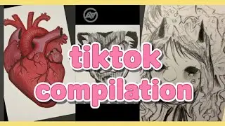 ART SKETCHBOOK TIKTOK compilation[Only for entertainment ] |