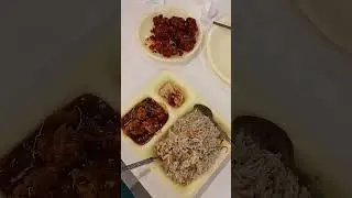 treat at forum rangoli #food #chicken #lolypop #friedrice