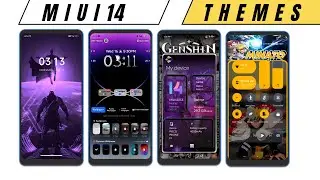 Top5 New Miui Themes, Depth Effect Miui 14Theme,Miui To iOS 17 Themes