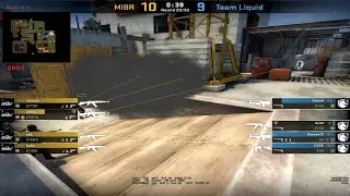 Team Liquid A-Ramp Smoke on Vertigo (128 Tick) | CS:GO NADES