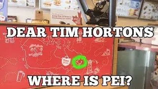 Tim Hortons Canada 150 Map Excludes Canada's Birthplace, PEI!