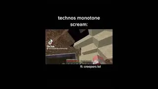 Dream and Technoblade monotone scream 😂😂 [Original made by technobladecommunity]