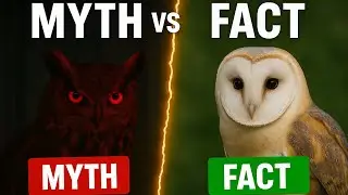Owl Myths Busted: The Truth They Never Told You!#MythBusting#WildlifeTruths#NatureDocumentary