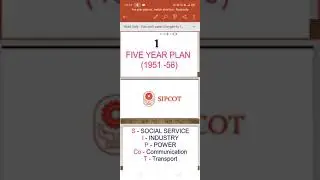 Five year plan