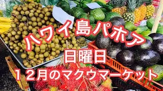 【 Makuu Market December 】Pahoa Bigisland Hawaii ハワイ島！ハワイアンキルト Vlog 動画ブログ 2019年12月のマクウマーケット