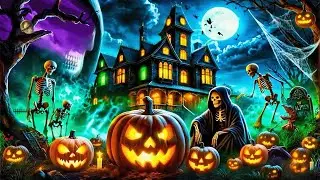 Spooky Halloween Playlist 2025 👻 Pumpkin Farm Ambient Music