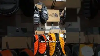 Пуховые тапки The North Face