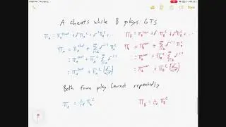 Grim Trigger Strategy, Collusion, and the Discount Factor (all three parts in one video)