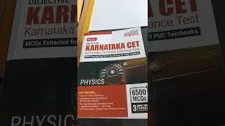 very good book for karnataka cet physics