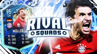 TOTS STRIKER THOMAS MULLER RIVAL SQUADS BUILDER VS XDUTTINHO! #FIFA20 Ultimate Team