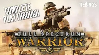 Full Spectrum Warrior (Xbox) Full Playthrough (No Commentary)