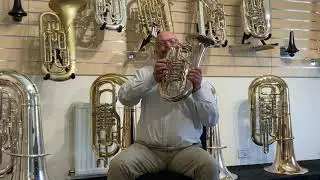 John Powell demonstrates Travel (Tornister) Euphonium &lsquo;Maly&rsquo; &ndash; ER154