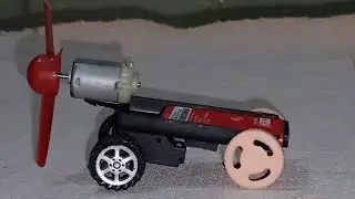How I Turned a Toy Car Into a Flying Machine! DIY DC Motor Fan