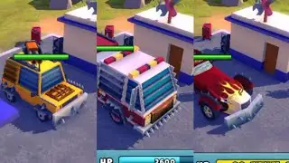 Zombie Offroad Safari 2017 - NITRO - Car Yellow Vs Firestar Vs Thunder - Gameplay HD DogByte Games