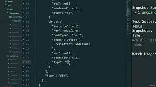 32 Testing in React - 023 Snapshot Testing